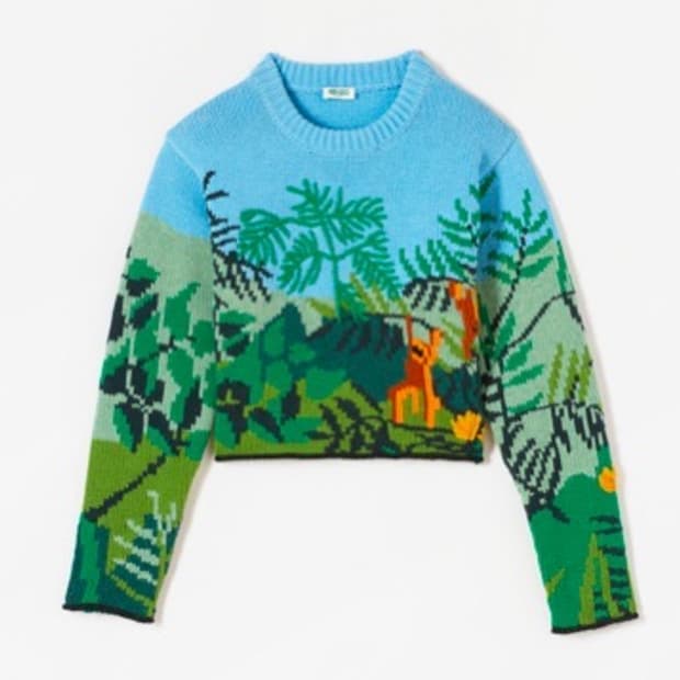 Kenzo 정글 스웨터 (여자) m size