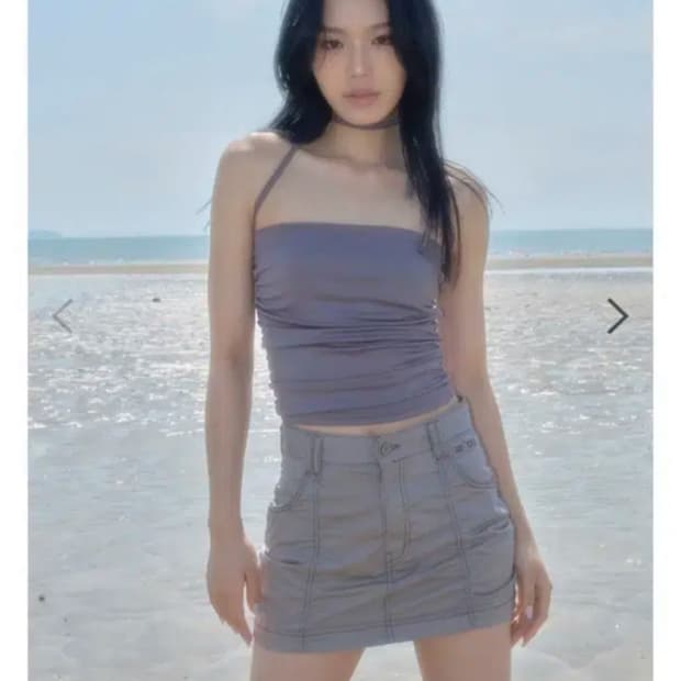 애즈온 에어리 탱크탑 그레이 구합니다