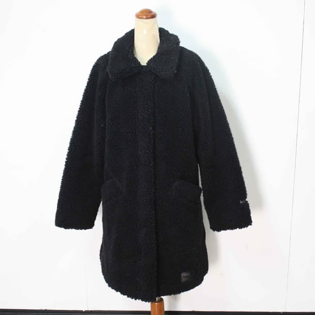 W-3377/나이키 정품 여성용 쉐르파 후리스 롱 자켓 90