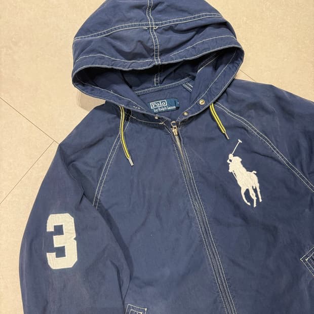 [폴로 랄프로렌] cotton hood zip-up 