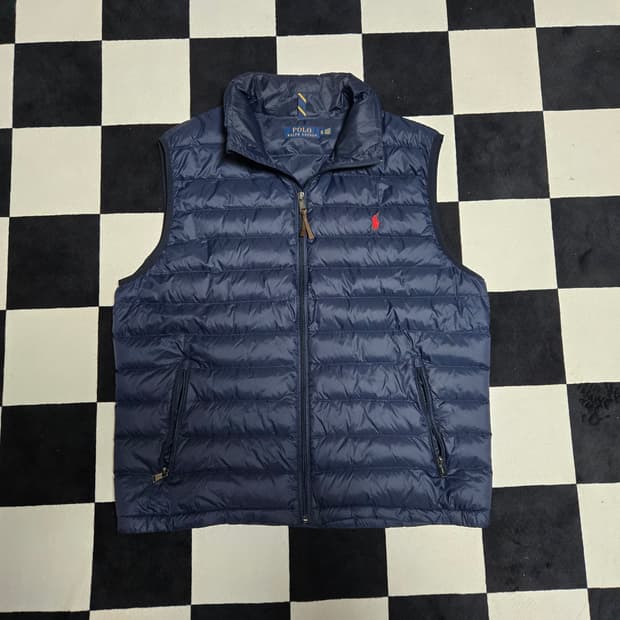XL 폴로랄프로렌 오리털 다운베스트 경량패딩조끼