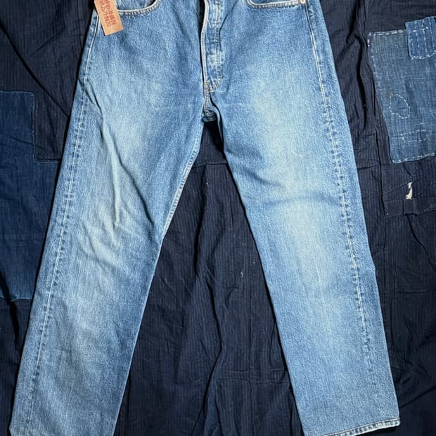 리바이스 프리미엄 523 스트레이트핏 데님 팬츠 30