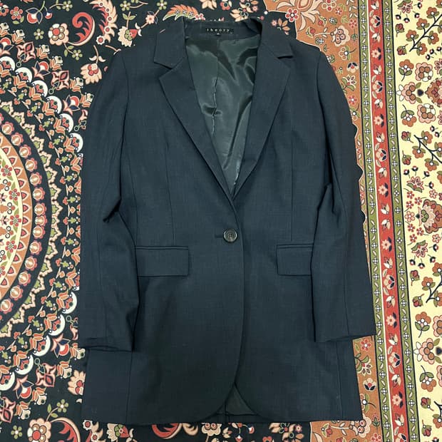 띠어리 여성 테일러드 블레이저 정장 자켓 80-64-160