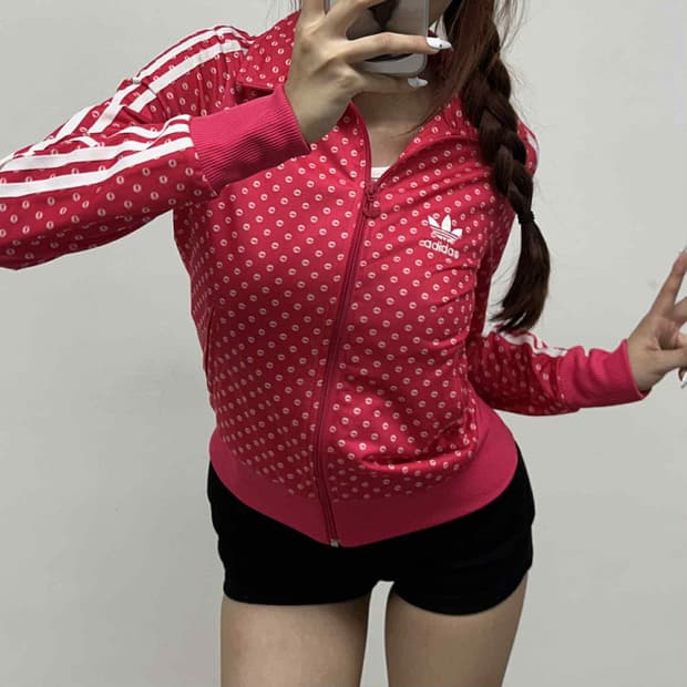 아디다스 파이어버드 여리핏 맆 토트 대장급 트랙탑 희귀져지(85)