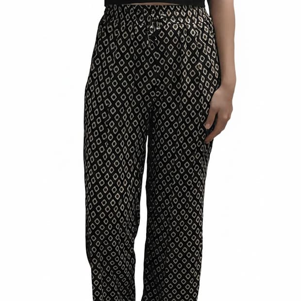 Bohemian pattern pants