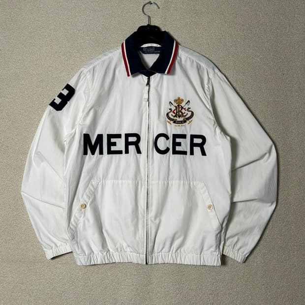  (S) 00s 폴로 랄프로렌 화이트  스윙톱 자켓