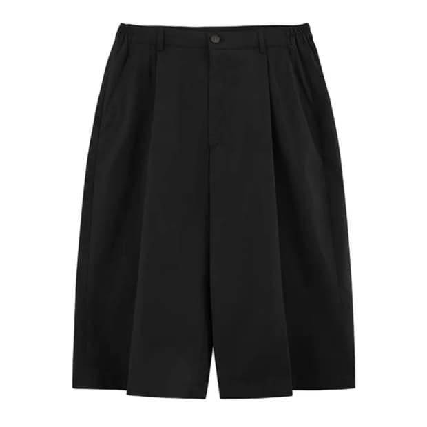 테이크이지 블랙 버뮤다 팬츠