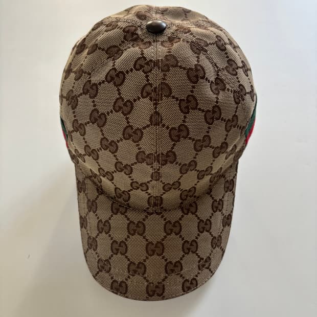 Gucci 구찌 브라운 GG로고 캡 