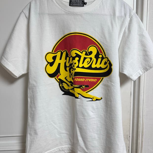 히스테릭 글래머 프린팅 티셔츠