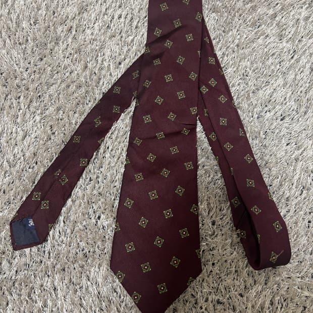 미국제 버버리 실크 100프로 넥타이