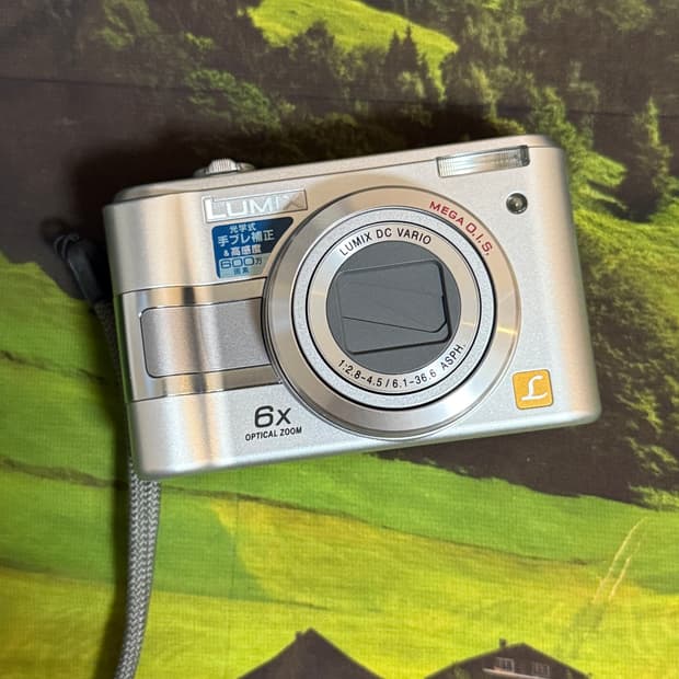 파나소닉 루믹스 panasonic LUMIX dmc-lz5 실버 디카