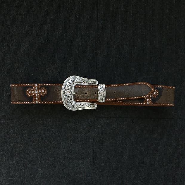 저스틴 레더 웨스턴 벨트 