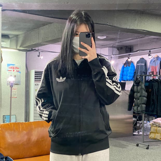 아디다스 파이어버드 블랙 트랙탑 져지 B3731