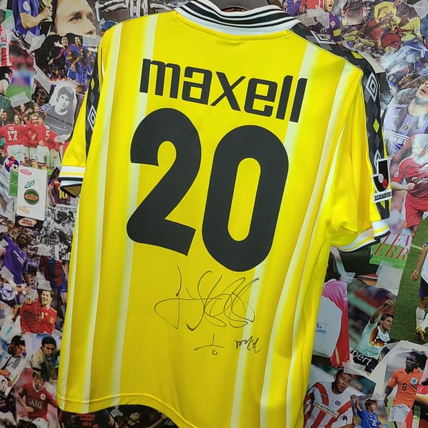 가시와레이솔 00시즌 황선홍 싸인 유니폼