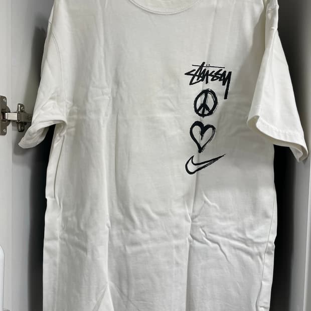 스투시 나이키 콜라보 반팔 티셔츠 M