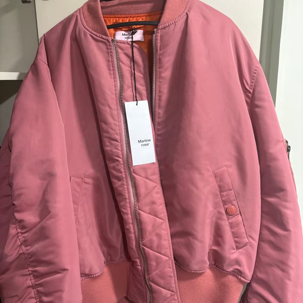 마틴 로즈 봄버 리버시블 자켓