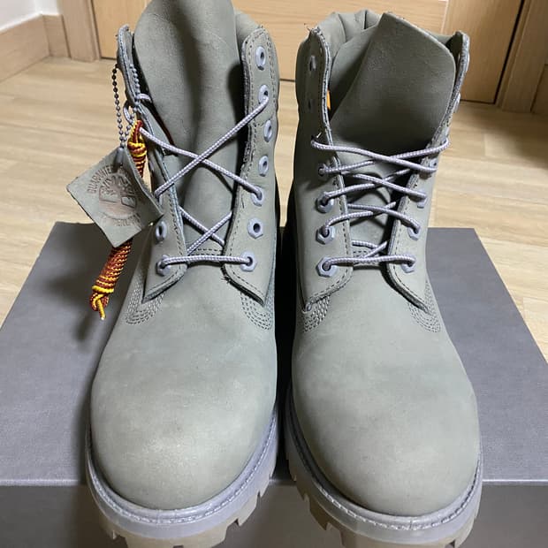 팀버랜드 6인치 부츠 그레이