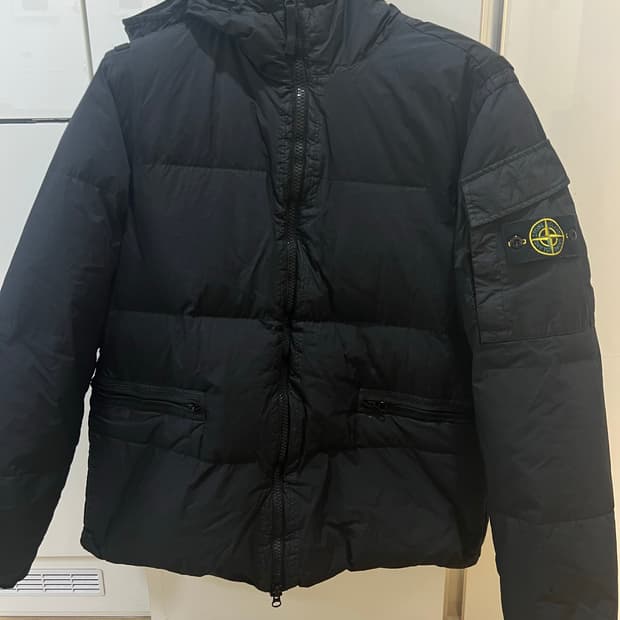 24fw 스톤아일랜드 크링클랩스패딩 L