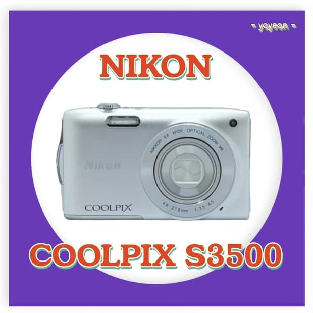 Nikon coolpix s3500 쿨픽스s3500