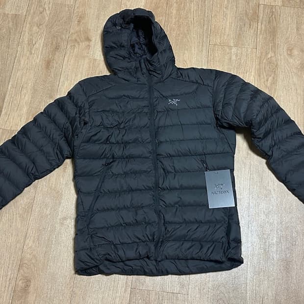 아크테릭스 세륨후디 블랙 L size 새상품