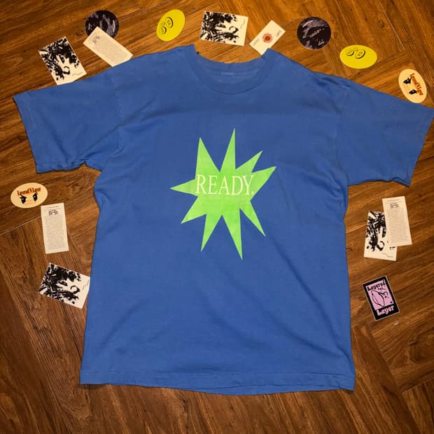 90s Ready 싱글 스티치 티셔츠