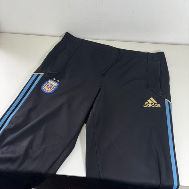 XL-XXL 아디다스풋볼 블랙 트레이닝 축구팬츠