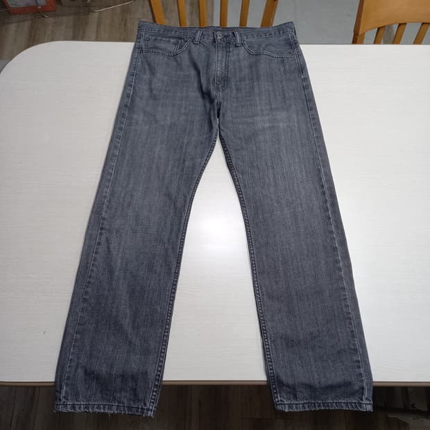 34 리바이스505 Mexico 일자진 다크그레이 34-563