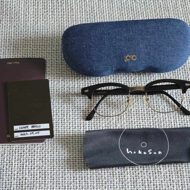 백산안경 하쿠산메가네  Lindy brow 린디브로우 LINDYBROW 