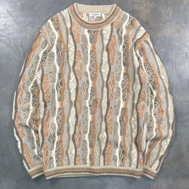 빈티지 케이블 니트