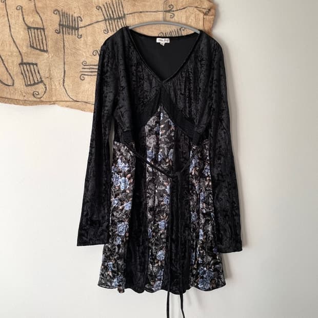 flower patterned top & one-piece