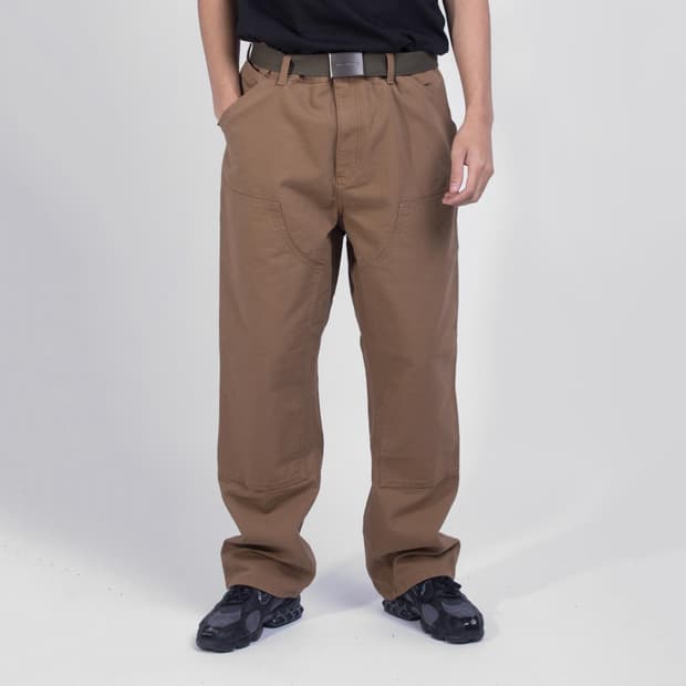 CARHARTT 더블니 팬츠 브라운 - 33