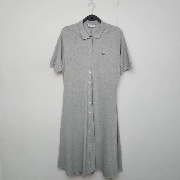 [LACOSTE 라코스테] 95 66 여 카라원피스 반팔원피스