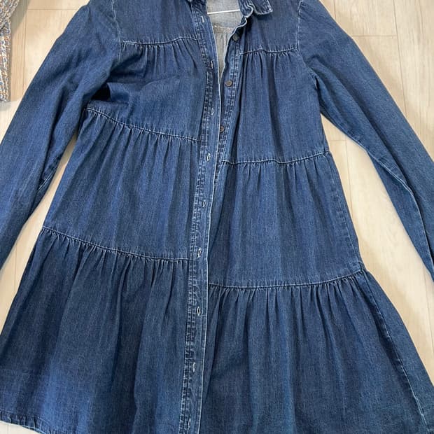 에잇세컨즈 롱 청치마