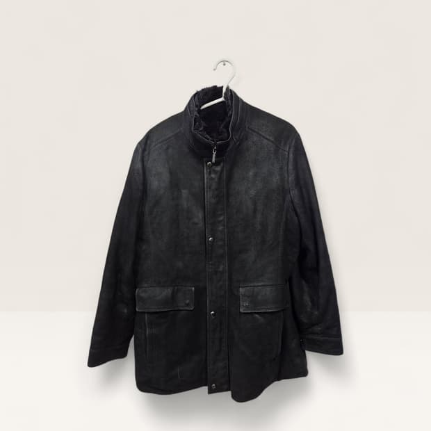 검은색 가죽자켓