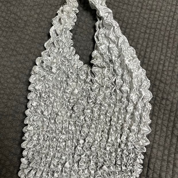 빈티지 은색 가방