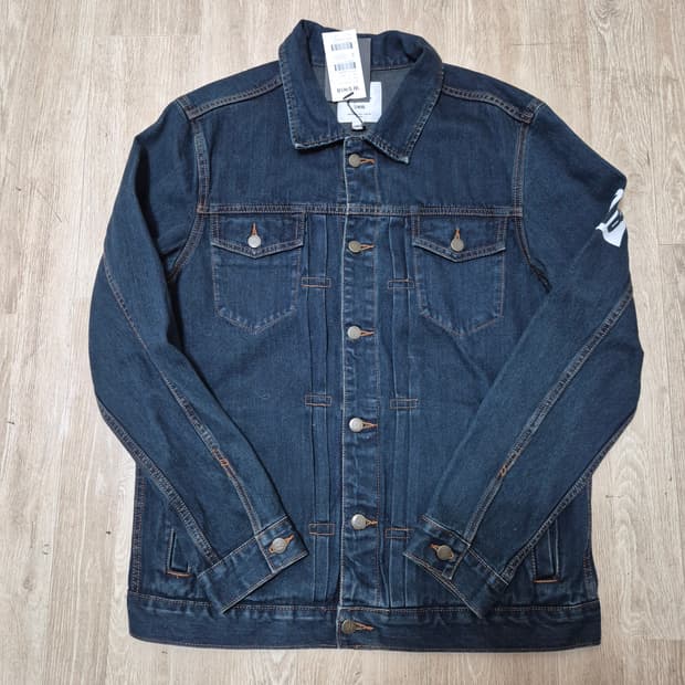 SWIB 스웨이브 남성 트러커 데님 청자켓