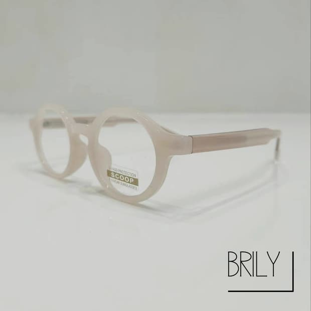 [Unisex] COT 라운드 렌즈 긱시크 y2k 레트로 뿔테 안경