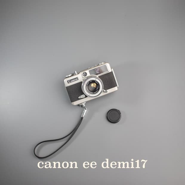 캐논의 하프필름카메라 demi ee17 (전체분해 오버홀완료 보증 6개월