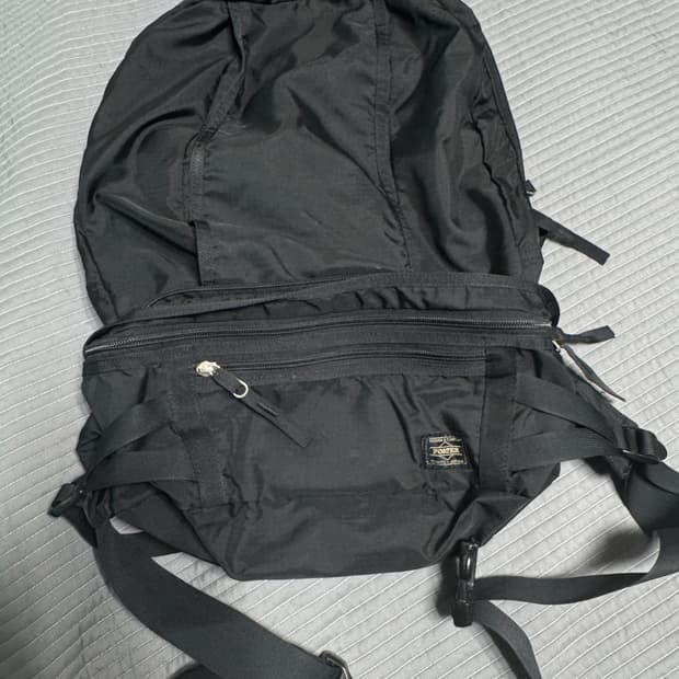 Porter 포터 크로스백/백팩 블랙 