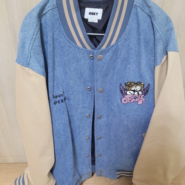 오베이 바시티 자켓 xxl