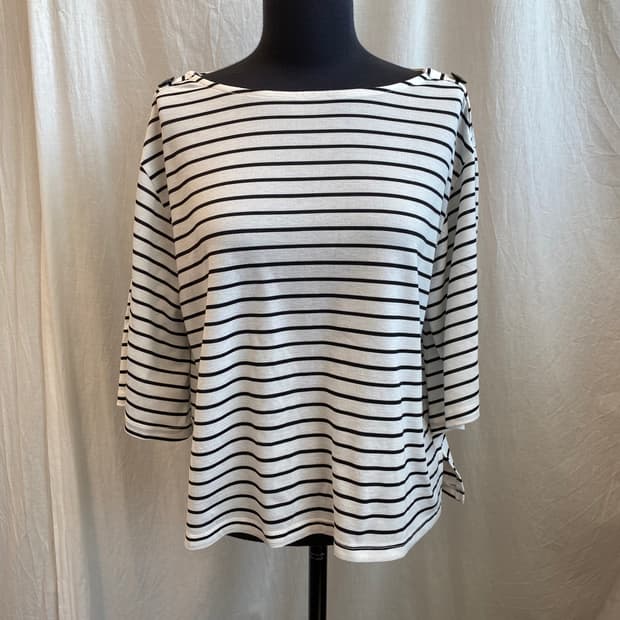 HK WORKSLONDON 스트라이프 반팔티셔츠(M-L)
