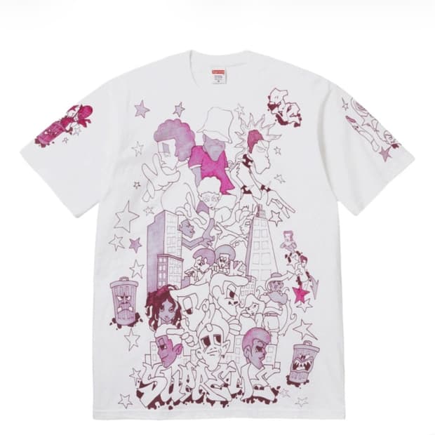 슈프림 다운타운티셔츠