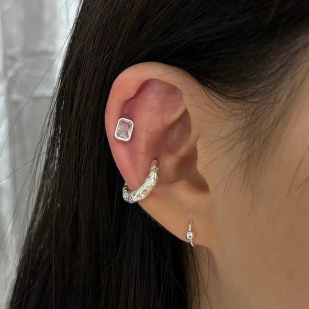 니들즈 NEEDLES [실버925] 매트 포일 원터치 링