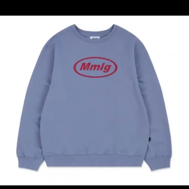 87mm mmlg 멜란지블루 맨투맨 s