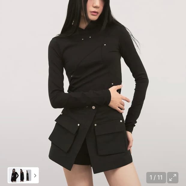 시스에이 스터드 라인 후드