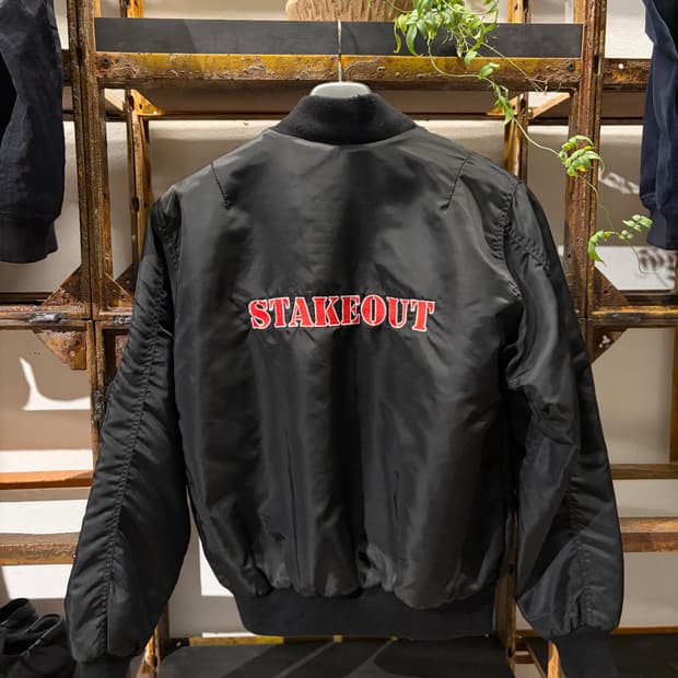 80s “STAKE OUT” bomber