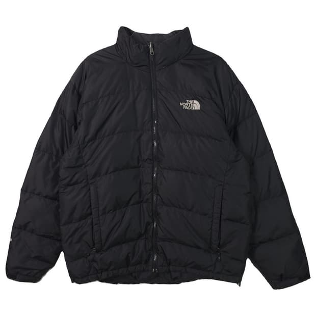 노스페이스 블랙 다운 패딩 자켓 110 XXL