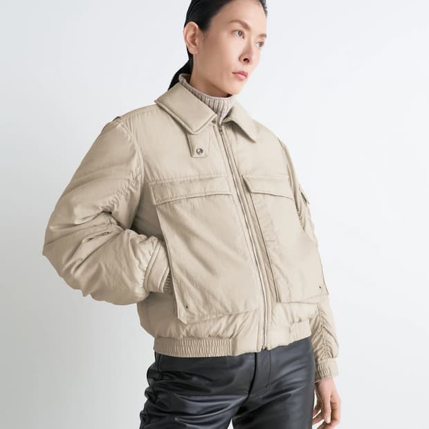 [S,M]르메르 25fw 봄버 자켓/라이트 매스틱