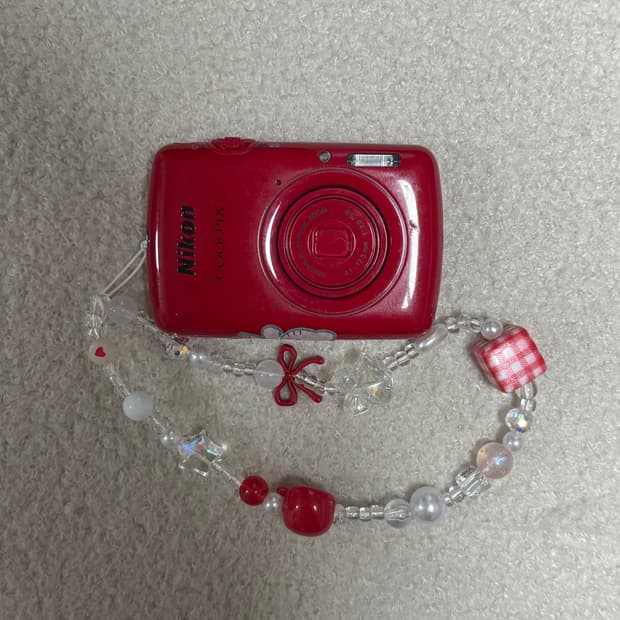 니콘 쿨픽스 S01 레드