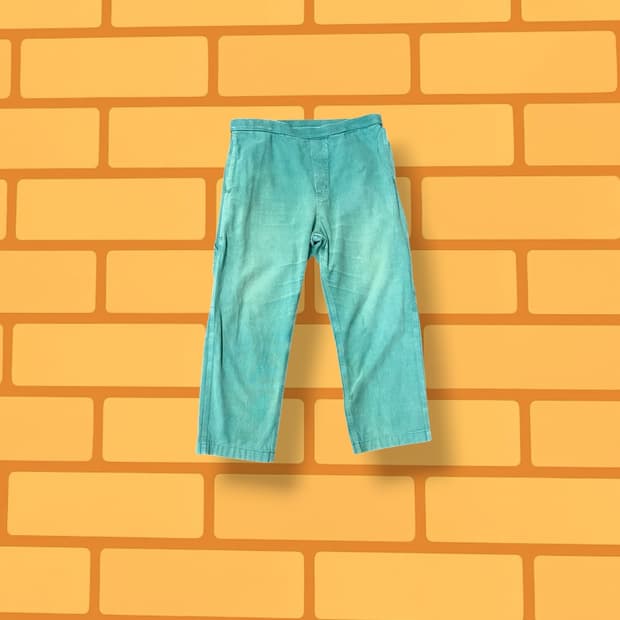 브레인데드 웨이스트 벨크로 카펜터 팬츠 (28~34)